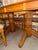 Wood 1990s Cherrico Solid Oak Expandable Dining Set With 10 Chairs For Sale - Image 7 of 12