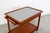 Danish Teak Serving Trolley with Reversible Tray, 1960s For Sale - Image 9 of 13