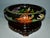 Chinese Antique Large Cloisonne Bowl W/Carved Wood Base For Sale - Image 3 of 13