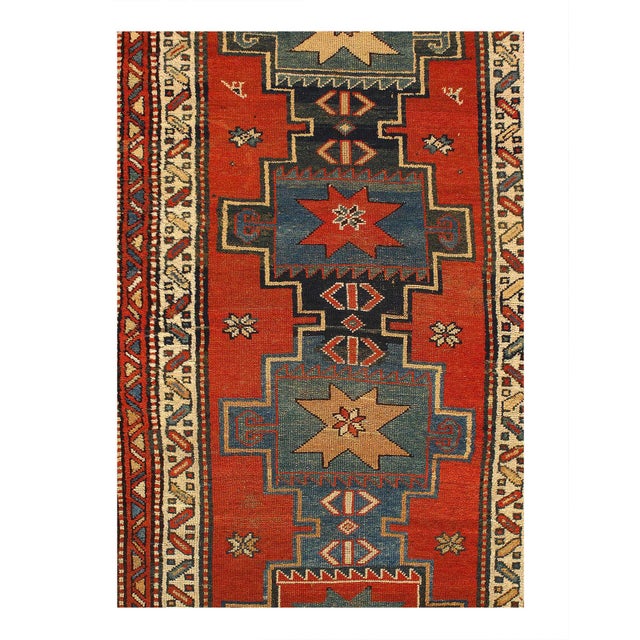 Kazak is a modern shape of old Caucasian rugs which strictly adheres to traditional design elements of the Caucasus. It...