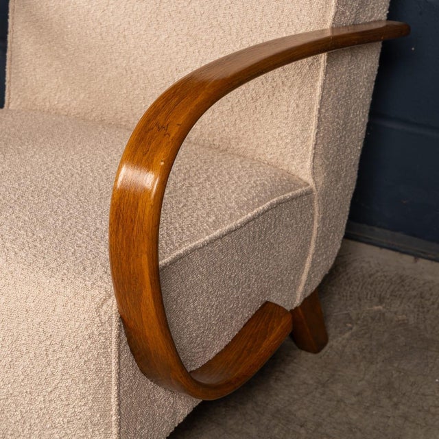Vintage Halabala Lounge Chairs, 1930, Set of 2 For Sale - Image 16 of 18