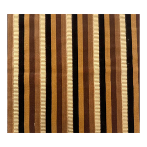 Modern Nancy Corzine Silk Cut Velvet Valentine Stripe Fabric – Rootbeer by the Yard
