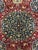 Brick Red Vintage Hand-Knotted Persian-Style Pictorial Hunting Scene Rug For Sale - Image 8 of 12