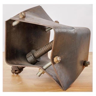 Oleg Sohanievich, Corten Steel Sculpture Oleg Sohanievich Non Conformist Avant Garde Ukrainian, 1997 For Sale