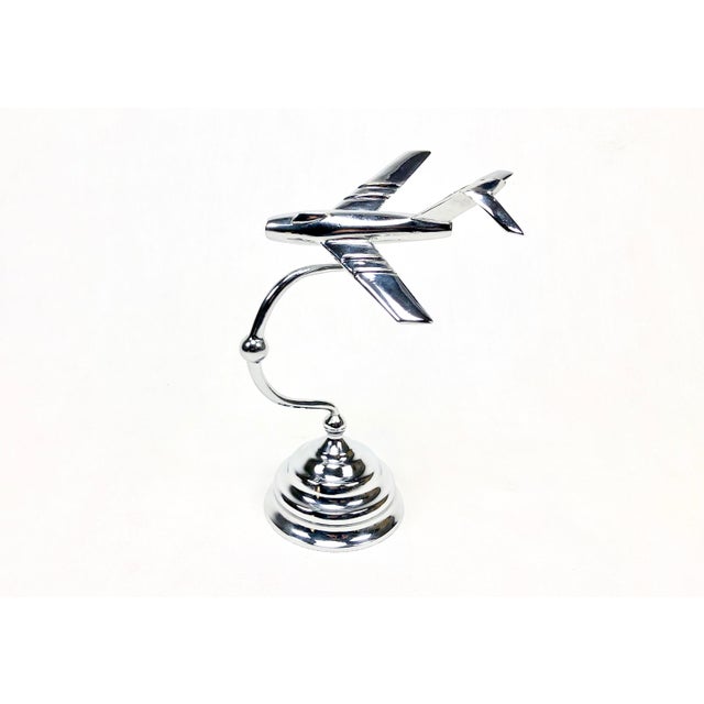 MiG15 LIM Plane Statuette, Poland, 1950s For Sale - Image 6 of 14