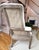A Pair of Tufted Wingback Chairs in Ivory by Restoration Hardware Attributed to Ralph Lauren Heppelwhite Chairs For Sale - Image 18 of 18
