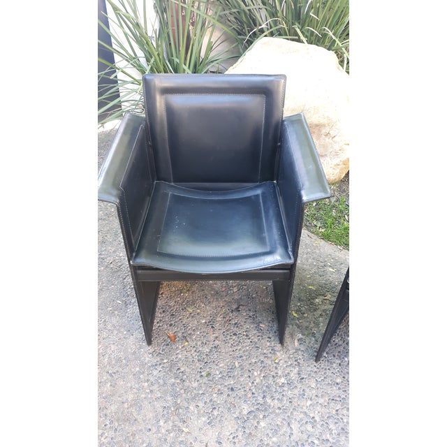 1970s 1970s Set of Model Solaria Style Armchairs by Tito Agnoli for Arrben, Italy For Sale - Image 5 of 8