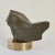 1960s Sculpture Moss Green Marble on Bronze Plinth by Alice Ward, 1960s For Sale - Image 5 of 9
