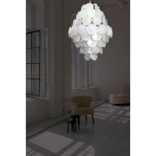Vintage Italian Murano Chandeliers, 1990, Set of 2 For Sale - Image 3 of 17