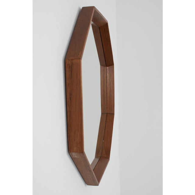Octagonal Shaped Mirror For Sale - Image 5 of 6