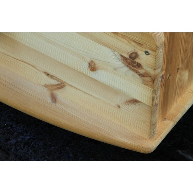 Danish Wall Hanging Bedside Tables in Pine, 1970s, Set of 2 For Sale - Image 13 of 14
