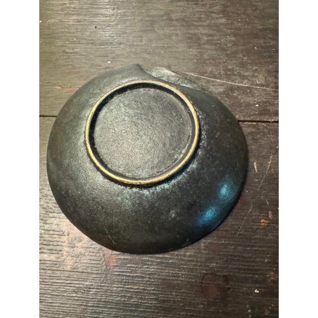 Mid-Century Modern Small Bronze Ashtray Vide Poche Attributed to Walter Bosse, Circa 1960s For Sale - Image 3 of 7