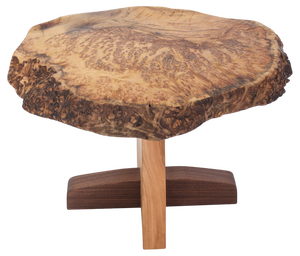 Walnut Signed Table by Jörg Pietschmann