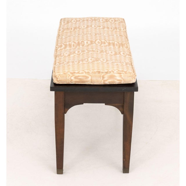 Mid-Century Modern Tonkbench Wood Piano Bench, Circa 1940 For Sale In New York - Image 6 of 10