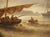 Dramatic 19th Century Maritime Oil on Canvas Painting by Josef Mahorcig, 1880 For Sale - Image 13 of 18