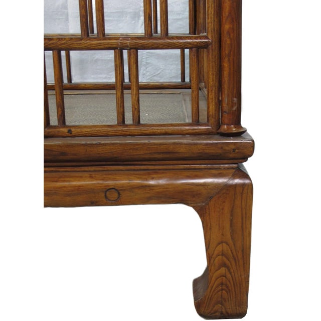 Brown Vintage Chinese Canopy Bed For Sale - Image 8 of 13