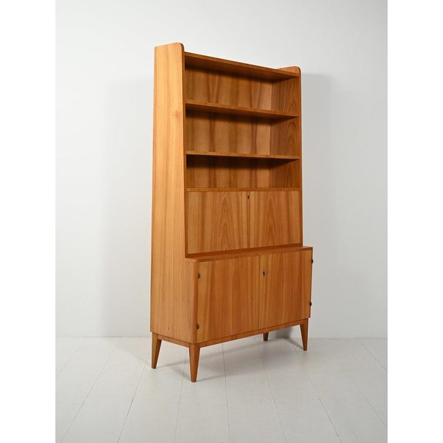 1930s Scandinavian Elm Bookcase, 1930s For Sale - Image 5 of 12