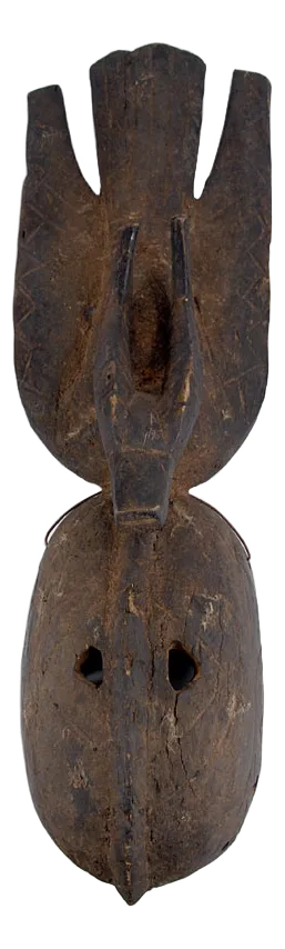 Large Tribal Mask in Wood