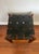 Mid-Century Modern Attributed Edmond J Spence Midcentury MCM Teak and Leather Stool Ottoman For Sale - Image 3 of 10