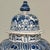 Ceramic Pair of 19th Century Hand Painted Dutch Blue & White Delft Covered Vases ~ Urns For Sale - Image 7 of 18