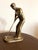 Vintage Brass Golfer Sculpture For Sale - Image 9 of 10