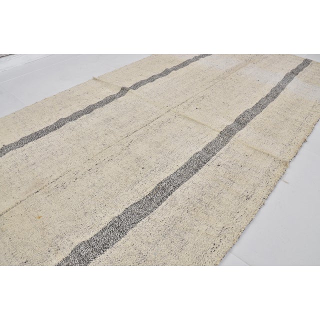 Vintage Turkish Organic Kilim Runner For Sale In Phoenix - Image 6 of 10