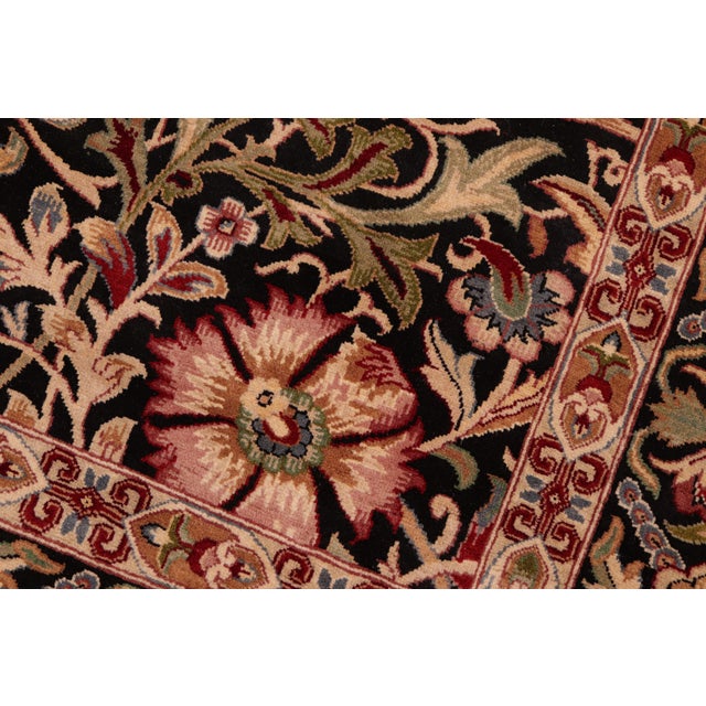 1990s Art Nouveau 1990's William Morris Hand Knotted Wool Rug For Sale - Image 5 of 9