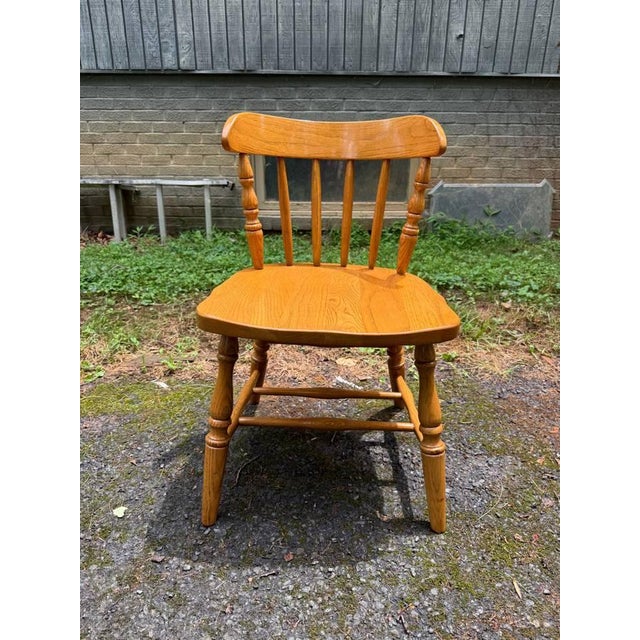 Vintage Spindle Windsor Dining Chairs. Set of 6 For Sale - Image 16 of 16