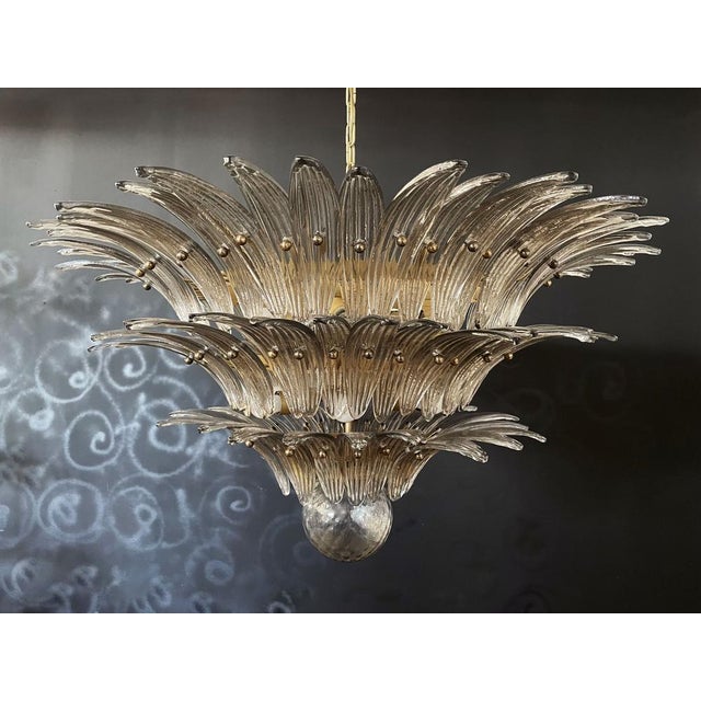 Mid-Century Modern Palmette Ceiling Light, 1990s For Sale - Image 3 of 18