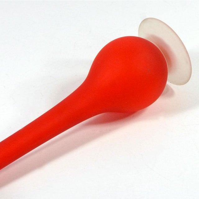 Vintage Italian Murano Glass Vase by Carlo Moretti, 1960s For Sale - Image 4 of 9