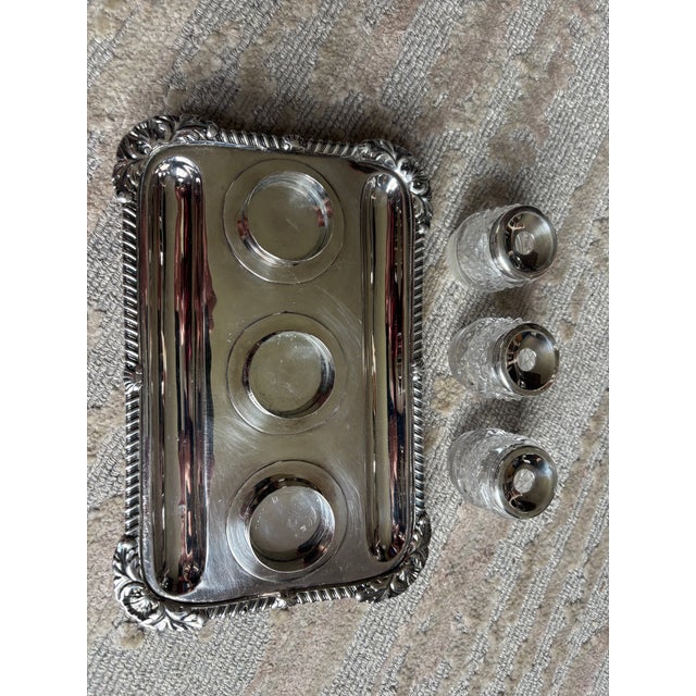 Sheffield Silver Plate Inkwell, 19th Century For Sale - Image 4 of 7