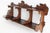 Wood Antique Art Nouveau Ginko Wall Shelf in Walnut, France, 1900 For Sale - Image 7 of 16