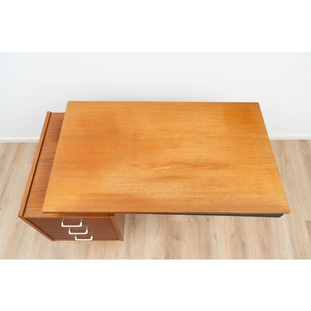 Hairpin Writing Desk from Tijsseling Nijkerk, 1960s For Sale - Image 11 of 13