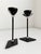 Memphis Chrome Winged Candle Holders, a Pair For Sale - Image 9 of 9