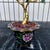 Pair of Vintage Gemstone & Cloisonné Enamel Bonsai Trees – Agate, Crystal & Pearl Fruit For Sale - Image 11 of 12