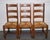 Wood Vintage French Farm Country Dining Chairs, 1950s, Set of 6 For Sale - Image 7 of 17