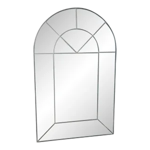 1970s Carol Canner Modern Colonial Arch Mirror