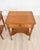 Pair of French 20th Century Louis XVI Style Cherrywood Tables For Sale - Image 9 of 10