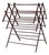 Antique Primitive Folding Wood Drying Rack For Sale