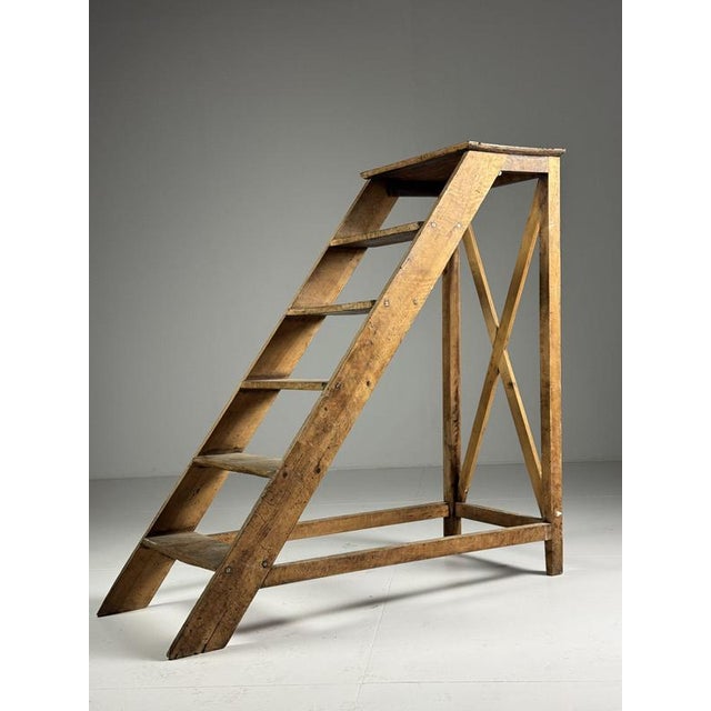 Large Rural Library Stairs For Sale - Image 11 of 16