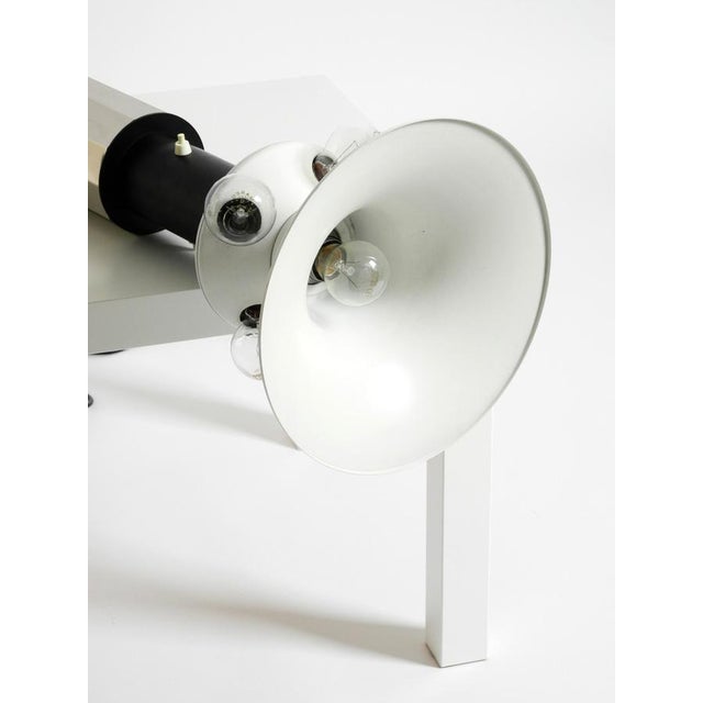 Large Metal and Chrome Decagonal Table Lamp, 1960s For Sale - Image 18 of 18
