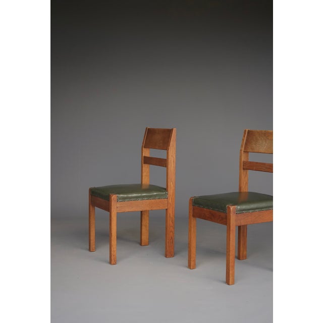 These important chairs were the first pieces of furniture that Klaarhamer designed that were produced in larger quantities...