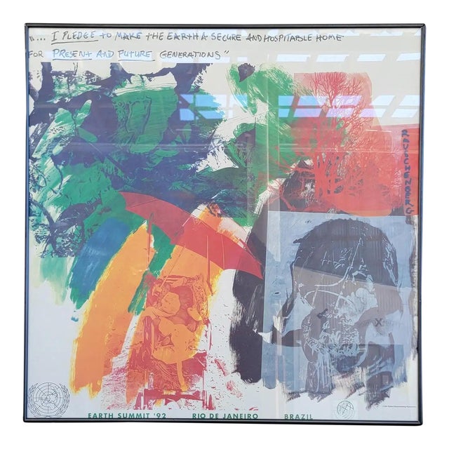 Robert Rauschenberg Poster Art Print For Sale