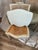 1980s Set of 5 French Louis XVI Style Caned Dining Chairs in Distressed Finish For Sale In Los Angeles - Image 6 of 18