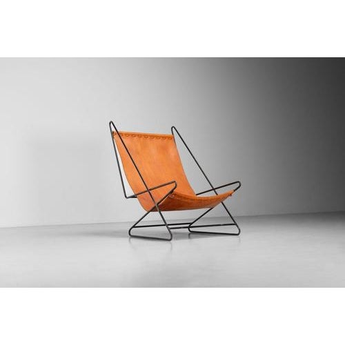 Metal Deck Chair by Lina Bo Bardi, 1958 For Sale - Image 7 of 18