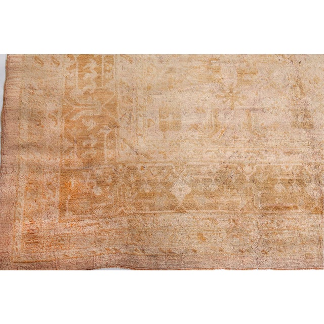 1920s 1920s Turkish Oushak Rug For Sale - Image 5 of 6