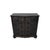 Beautiful four-drawer chest from Hooker Furniture's Seven Seas collection. Distressed black finish with red-toned base...