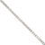 Modern Ladies 18k White Gold 5.84ct Princess Cut Diamond Tennis Bracelet For Sale - Image 3 of 8