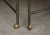 Midcentury Bronze and Red Lacquer 2-Piece Dining Table on Casters For Sale - Image 11 of 12