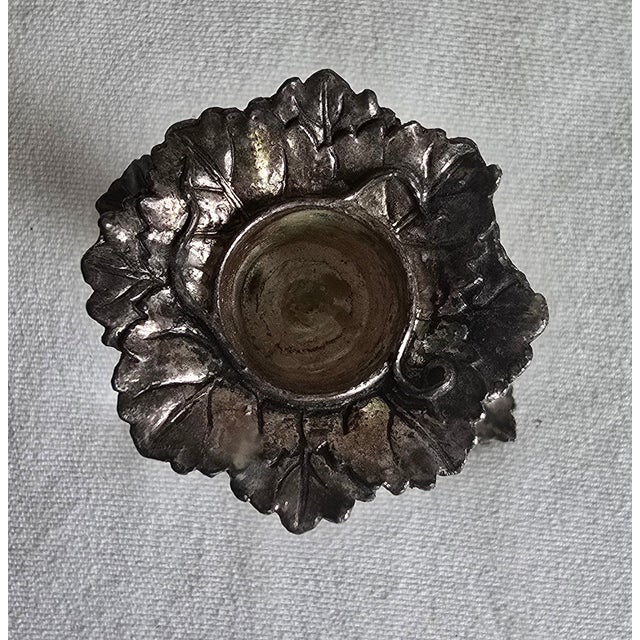 Traditional Vintage 1998 Arthur Court Grapevine Candle Holder For Sale - Image 3 of 10